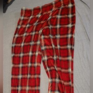 Plaid pajama set
